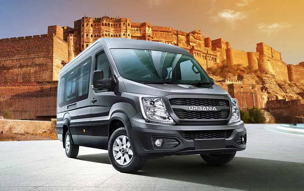 Force Urbania 9 Seater luxury van exterior